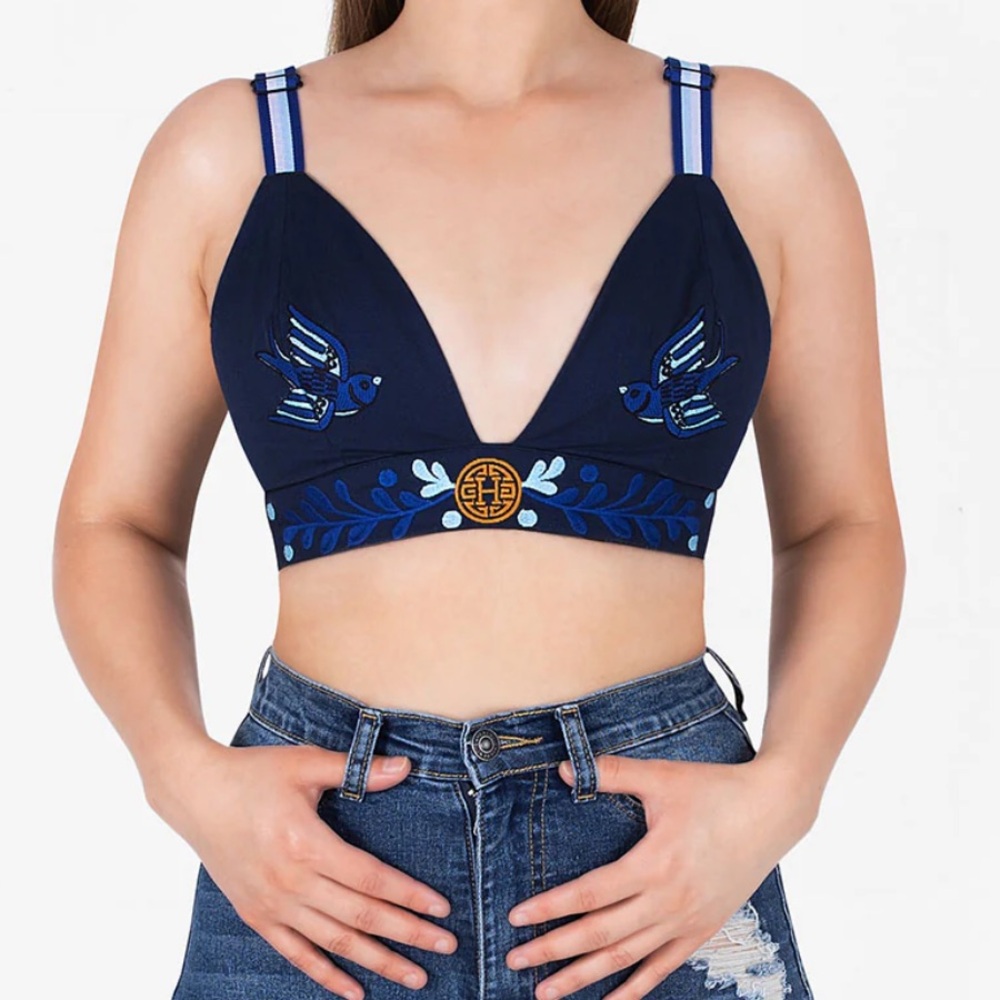Ojo embroidered top